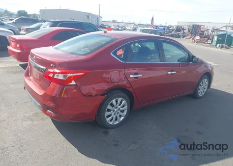 2016 Nissan Sentra Fe+ S/S/Sl/Sr/Sv z USA, uszkodzony, nr VIN 3N1AB7AP7GL643884